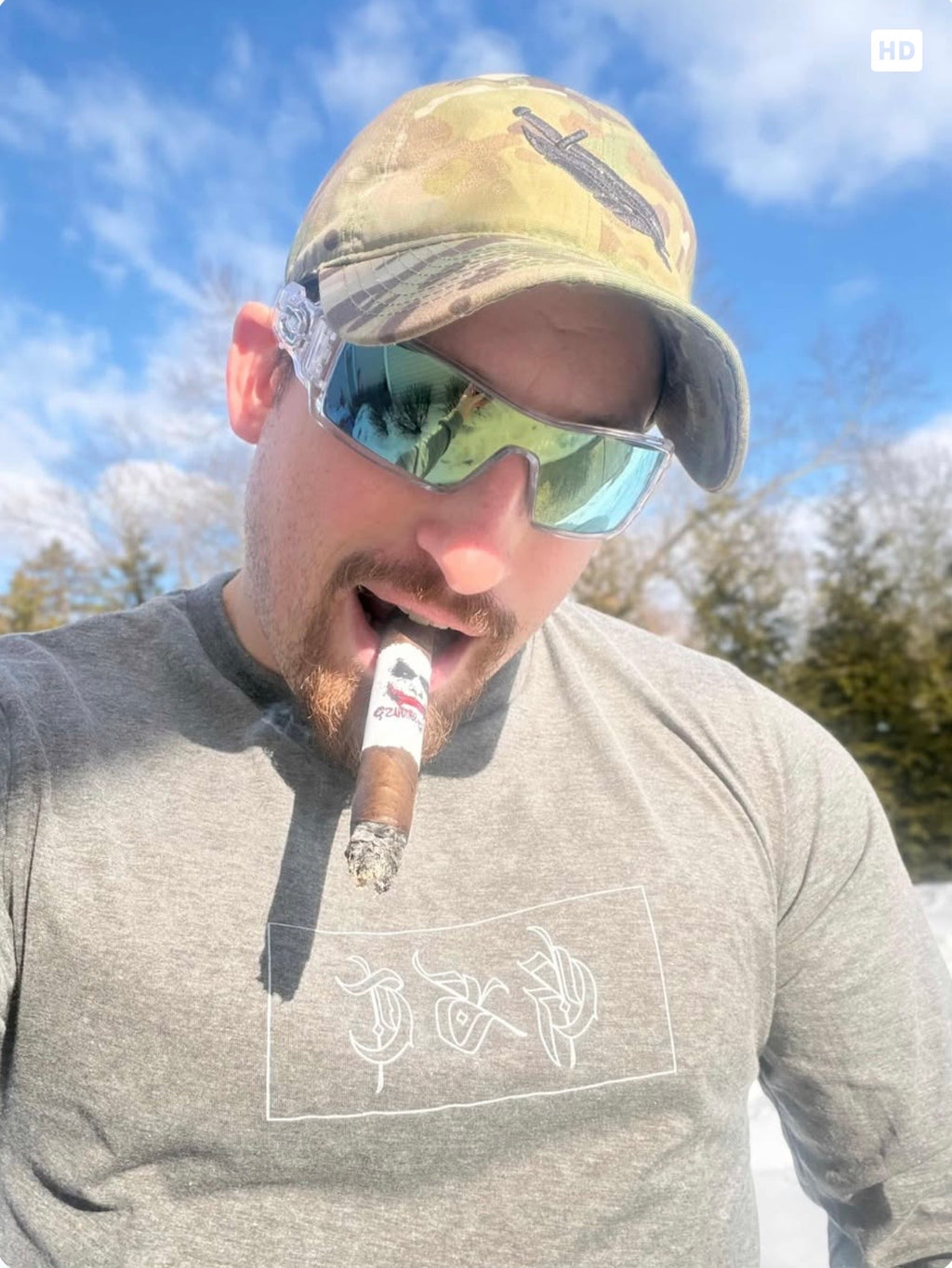 Glow-in-the-Dark Long Sleeve Tee