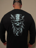 Nightfall Skull Collection Glow In The Dark Long Sleeve Shirt
